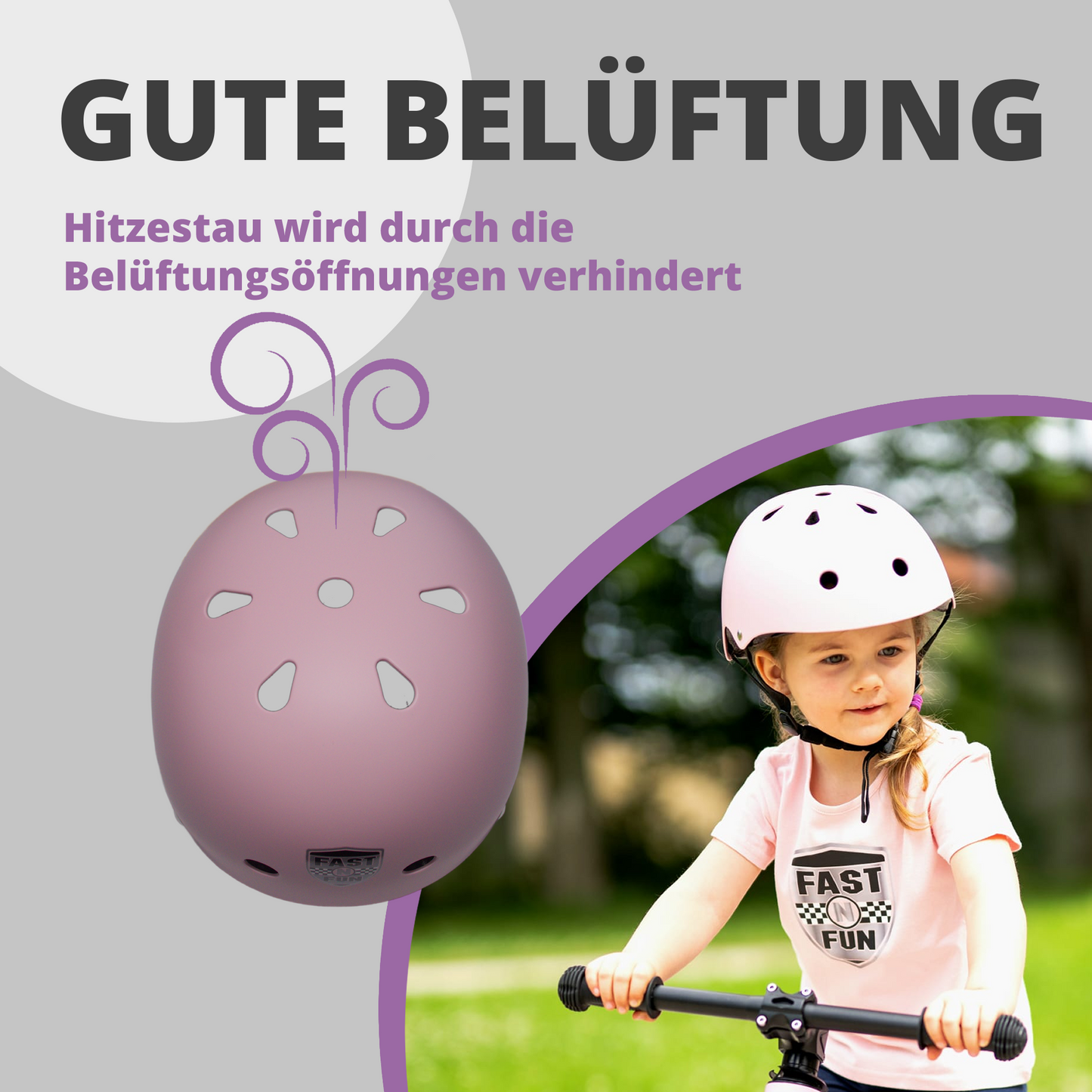 FAST N FUN Kinderhelm