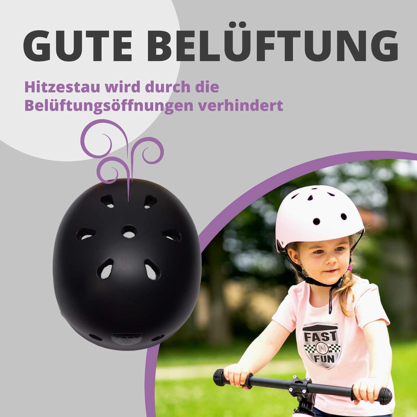 FAST N FUN Kinderhelm